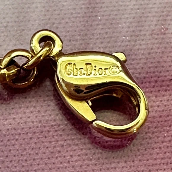 Vintage Christian Dior Bracelet (EVC; Gold) - Picture 4 of 6